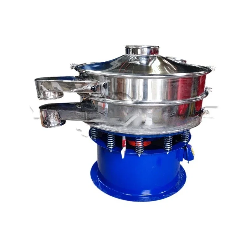 Supply medical powder particle vibration screening equipment, multifunctional continuous three-dimensional rotary