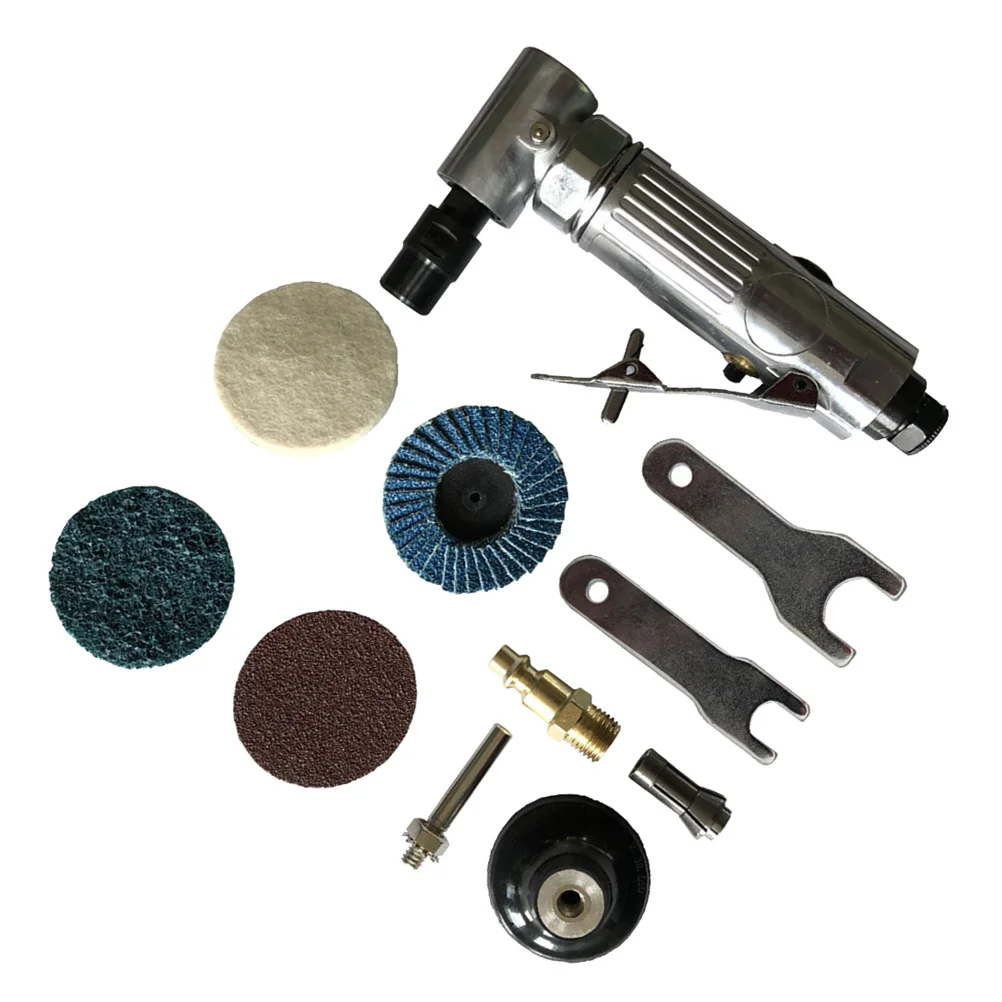 

1Set Pneumatic Wind Mill Machine 90 Degree Polishing Grinding Carving Rust Removing Metal Tool Wind Mill Machine