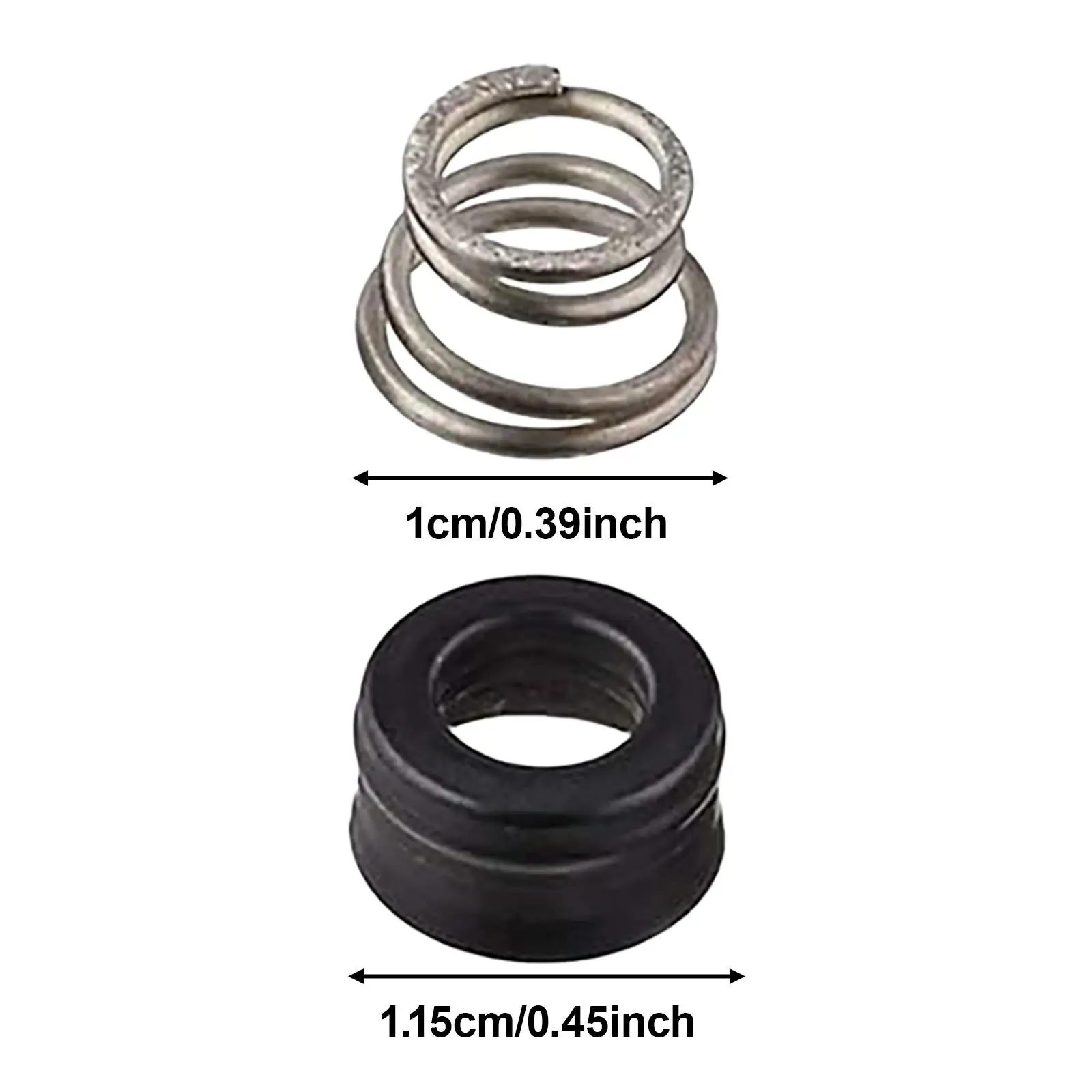 8 Pieces Faucet Repair Kit Metal Repair Parts for Emergency Rental Overnight