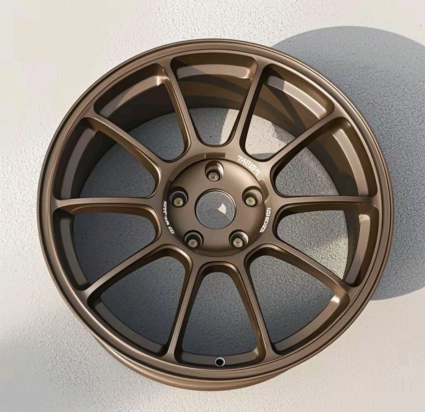 18 Inch Multi Spoke Flow Form Aluminum Alloy Passenger Car Wheels 5x112 5x114.3 Lightweight Modified Rims