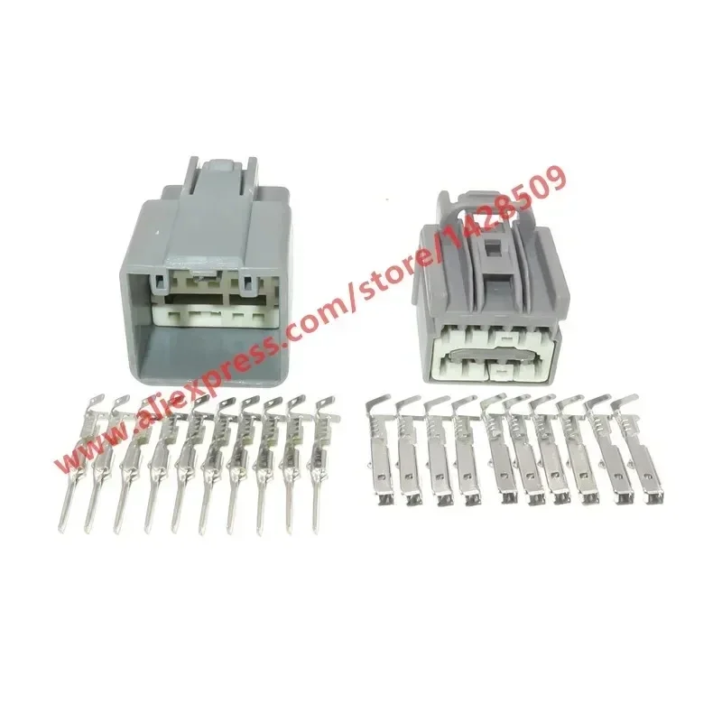 1 Pcs 10 Pin Car Rearview Mirror Cable Socket Female Male Plugs For Ford Focus 7282-6455-40 7283-6455-40