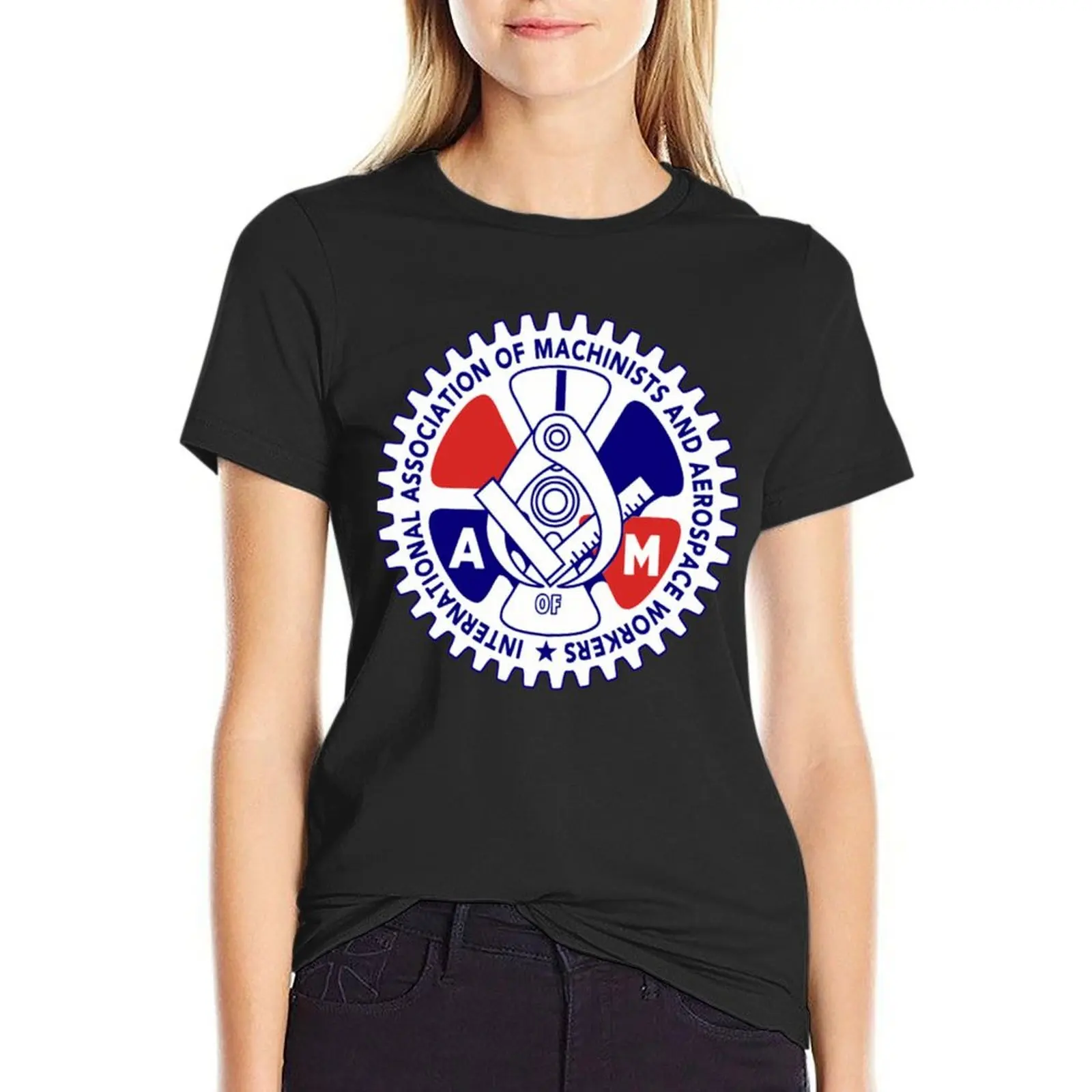 Association of Machinists and Aerospace Workers Classic T-Shirt sports fans funny Women tops