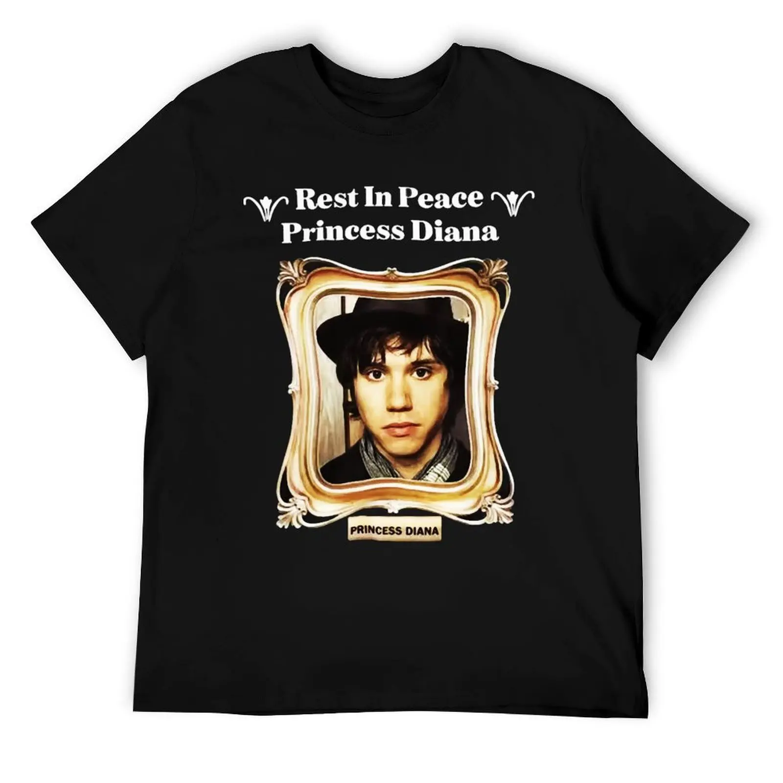 

Rest In Peace Princess Diana Ryan Ross T-Shirt printed t shirts for man man t shirts high quality luxury brand T-Shirt