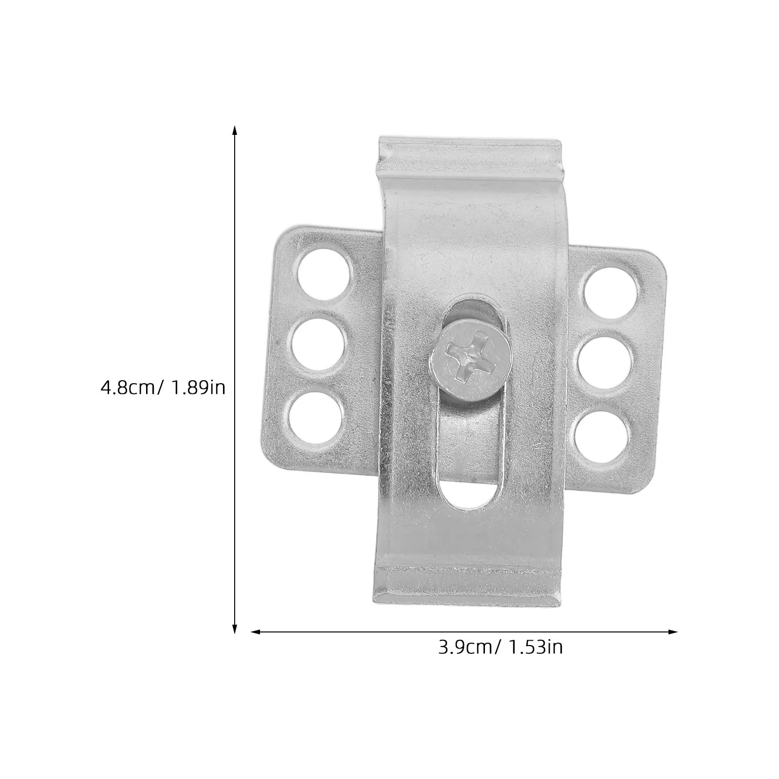 6PCS Stainless Steel Undermount Sink Support Brackets for Easy Wash Basin Installation