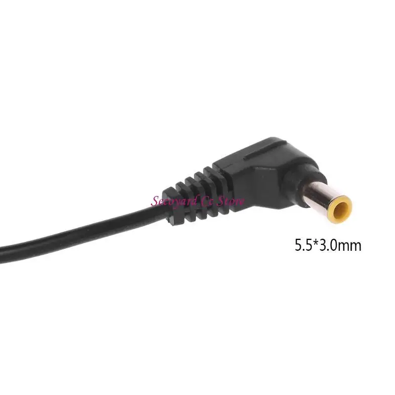 N3UC Cavo servizio pesante per NP-RV408 Laptop 5,5x3,0 mm Plug maschile L a forma L