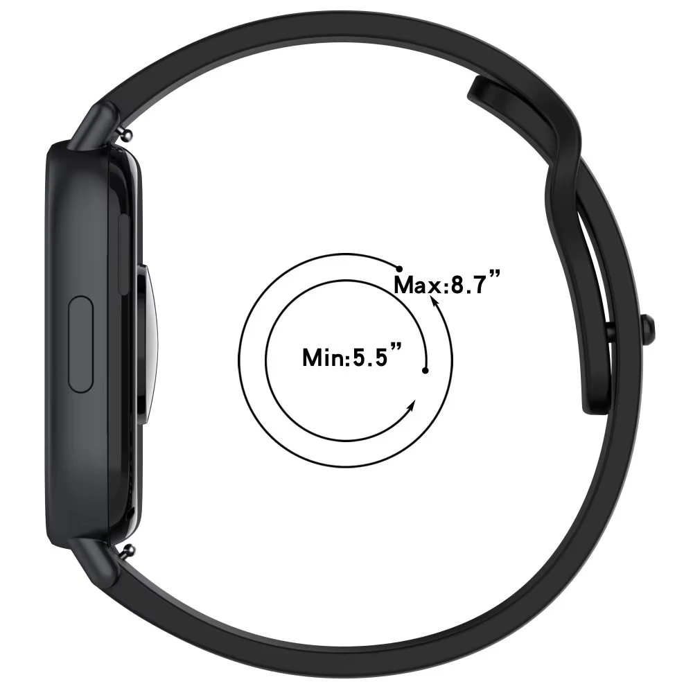 Cinturino da polso in silicone per Xiaomi Redmi Watch 5 Active/5 Lite cinturino ufficiale Correa per Redmi Watch 3 Active/3 Lite braccialetto sportivo