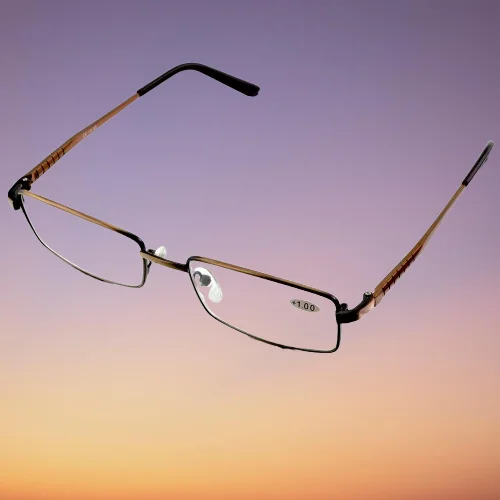 

Коричневые прямоугольные очки для чтения с полной оправой из алюминиево-магниевого сплава +1,5 +2 +2,5 +3 +3,5 +4