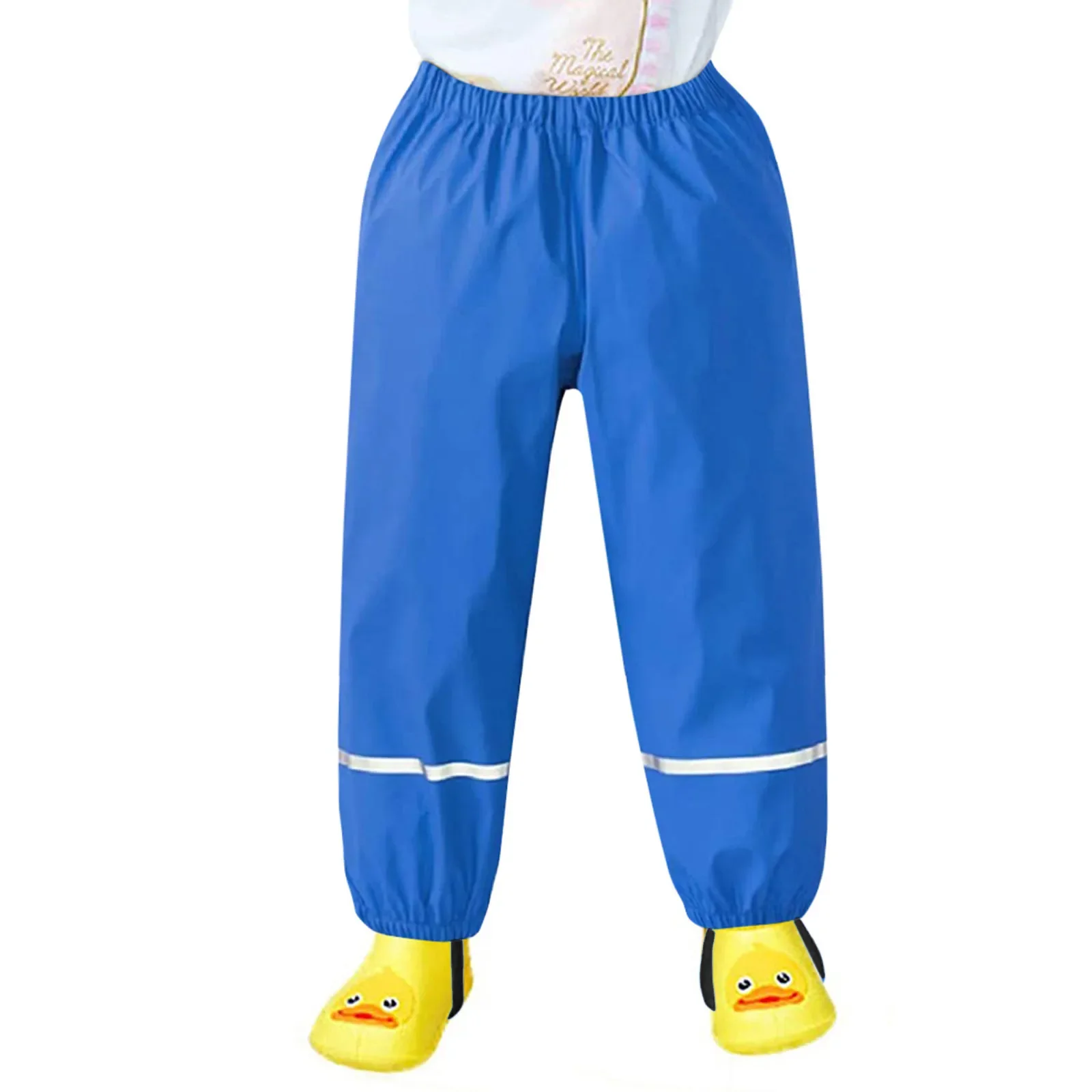 Pantaloni antipioggia per bambini Pantaloni antipioggia impermeabili per bambini Cartoon Salopette antipioggia per bambini Pantaloni di fango Impermeabili e traspiranti per ragazze e ragazzi