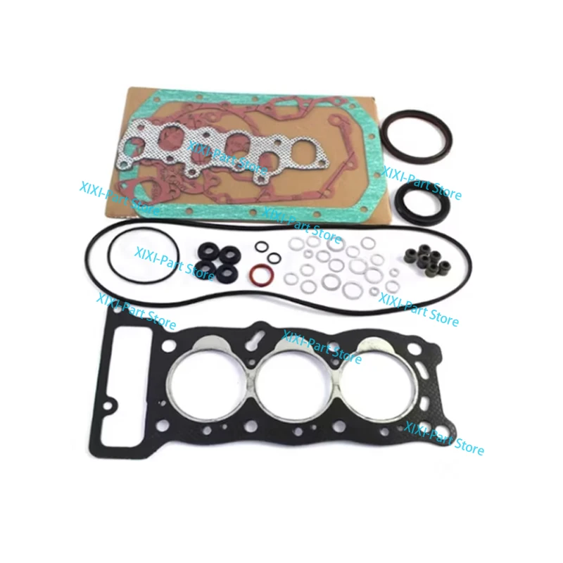 

For Toyota 3KC Full Gasket Kit Set Piston Ring Cylinder Head Gasket Overhaul Rebuild Kit