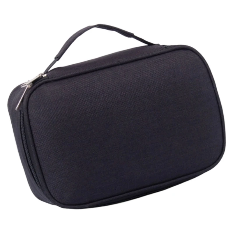 C7AB Pencil Case Desktop Accessory Reusable Stationeries Storage Pouches Pen Box Case