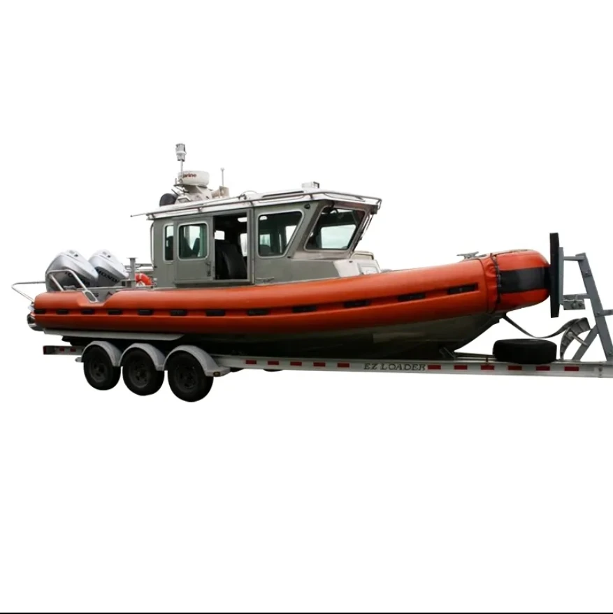 9m fast speed aluminum rescue boat patrol boat for sale