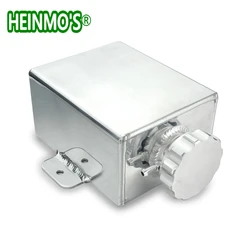 Koelvloeistofexpansietank AN8 1.2L Aluminium Kan Gepolijst Universele Radiator Overflow Tank Header Water Tank