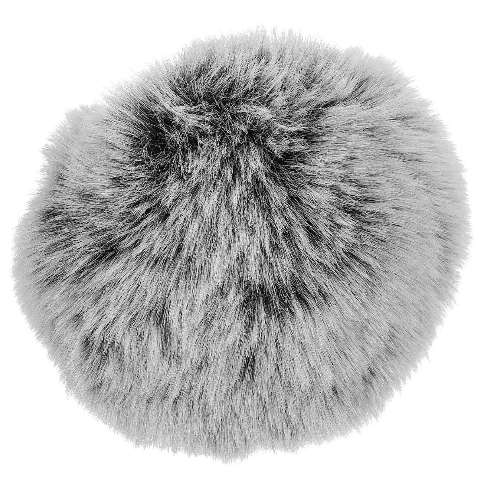 

Artificial Microphone Cover Windproof Mic Protector Reusable Washable Universal Fit For Most Microphones Live Streaming