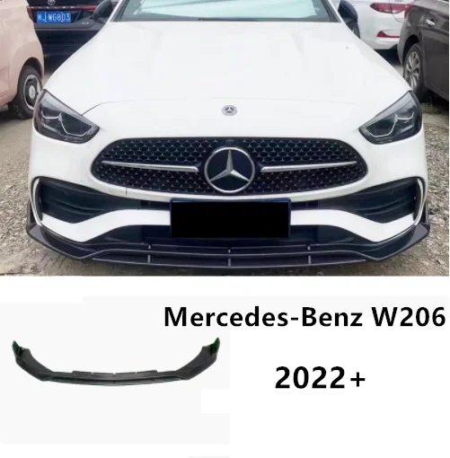 

Real Forged Carbon Fiber Car Front Bumper Splitters Lip Spoiler For Mercedes-Benz W118 C118 CLA200 CLA260 CLA35 AMG 2020-2024