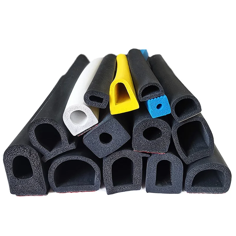 1M EPDM Foam Rubber Sealing strip Distribution Box Cabinet Seal Strip Soundproof Windproof Moisture Proof Fixed Sealing Strip