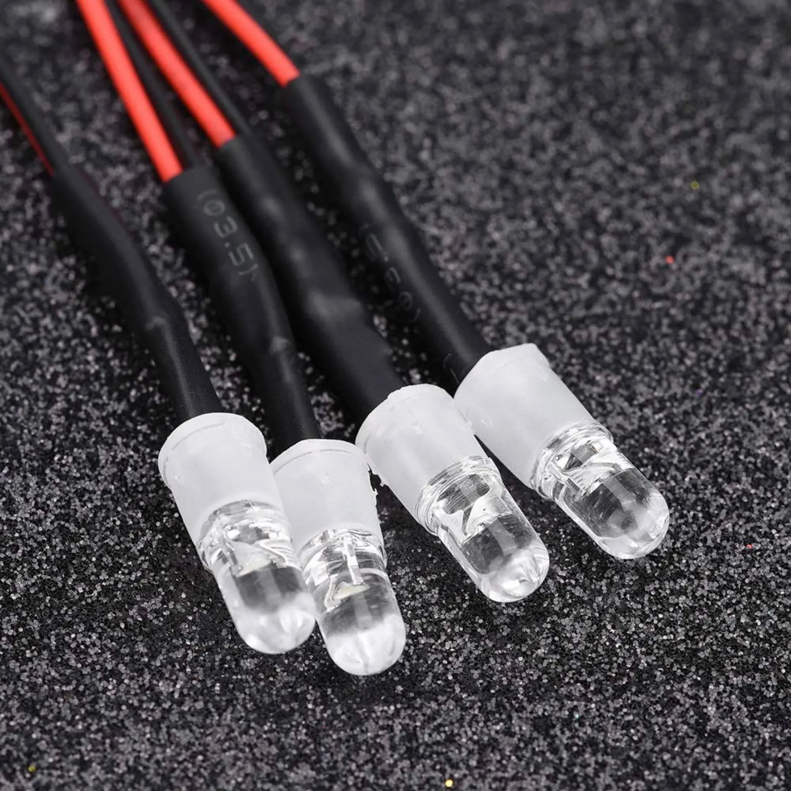 RC Car Headlight Taillight Kit Easy Installation Hobbyist Supply for Night Driving