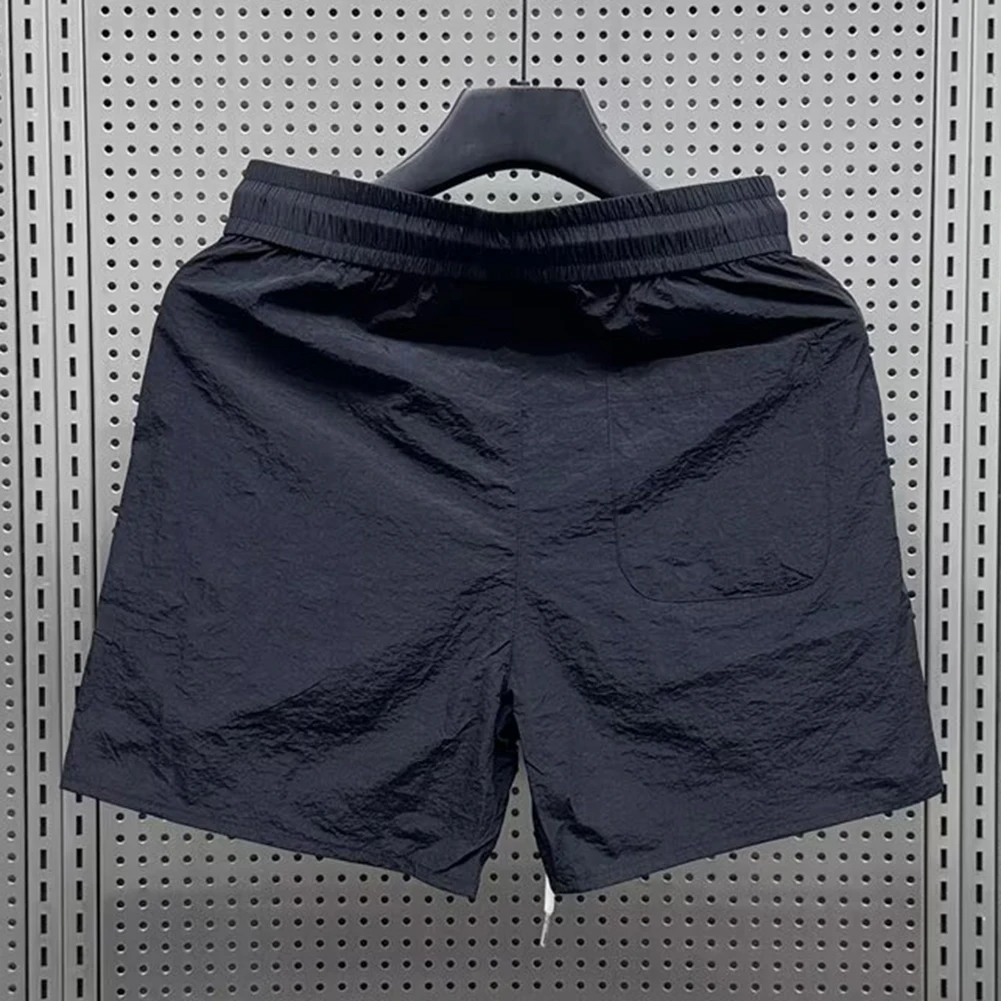 

Fashion Sport Pants Mens Loose Shorts Daily Casual Polyester Fabric Regular Length Slightly Stretch For Casual Wear