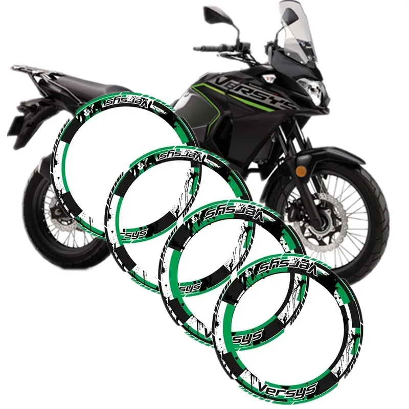 FOR All KAWASAKI Versys 300 X300 650 1000 Motorcycle Parts Contour Wheel Decoration Decal Sticker - 3