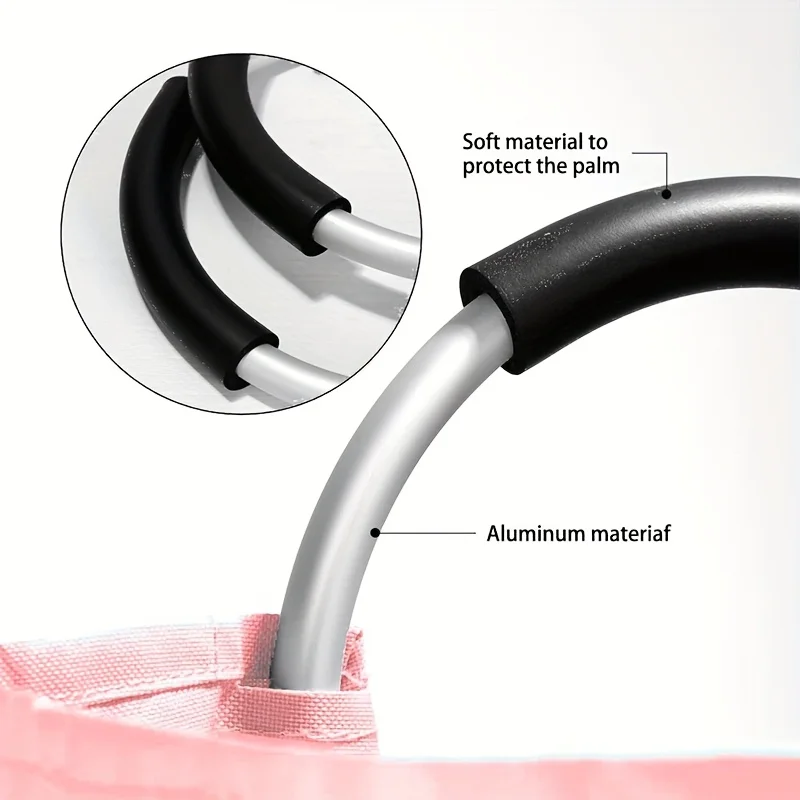 سلة غسيل ذات سعة كبيرة - مجهزة بأكياس غسيل قابلة للطي وسلة غسيل قابلة للطي ومقاومة للماء.