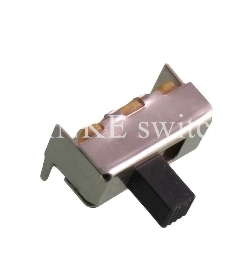 20pcs SS12F23 Toggle switch horizontal SS-12F23 4MM five-foot toggle switch 1P2T SPDT Miniature Slide Switch