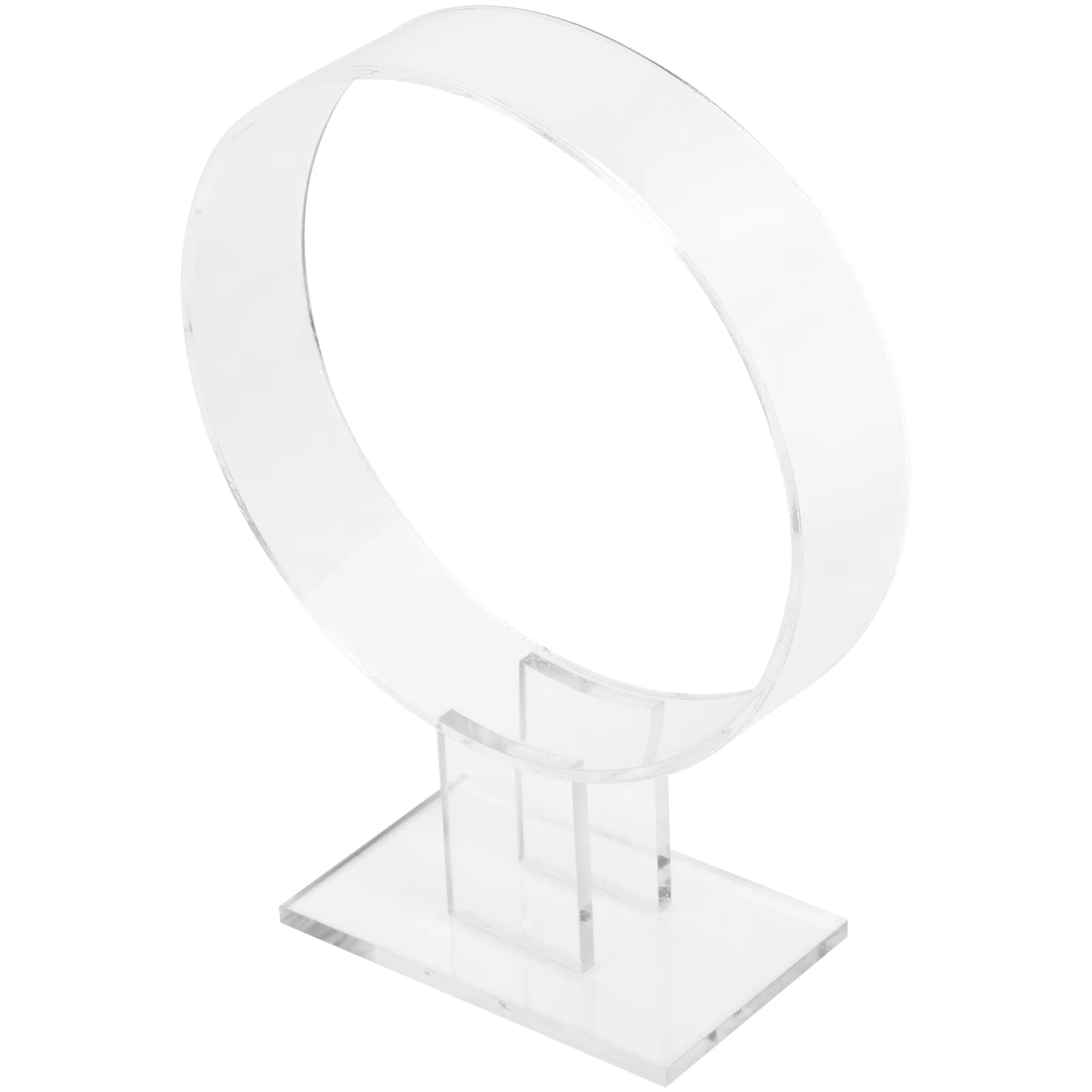 

Shelf Supports Acrylic Hair-hoop Display Rack Head-hoop Display Rack Round Showing Stand