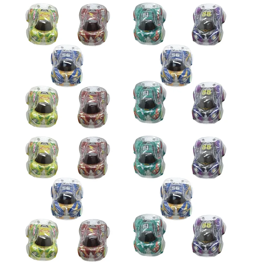 รถของเล่นแบบดึงหลัง 25 ชิ้น คละแบบ ใช้แรงเสียดทาน สำหรับเด็กเล่น รถขนาดเล็ก