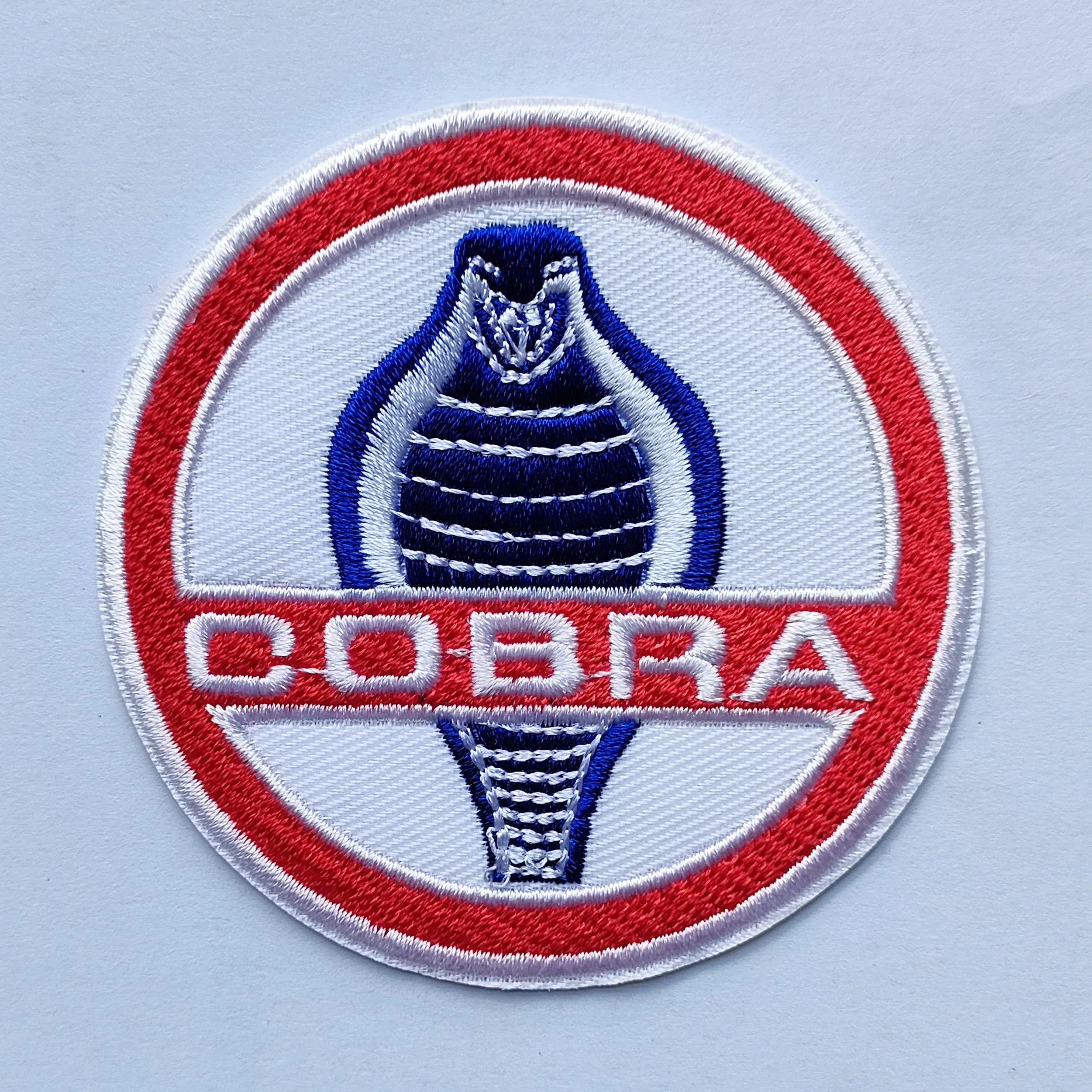 100x Blue COBRA Karate Snake ARM TACTICAL US MILITARY MORALE BADGE (≈2.9