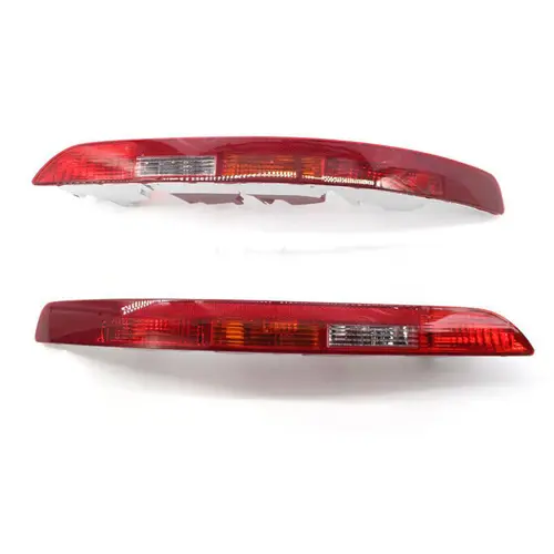 Imagen 2 del producto Para Audi Q5 2009-2016 parachoques trasero izquierdo derecho luz trasera inferior lámpara de freno lámpara reflectora de parachoques sin bombillas montaje versión UE