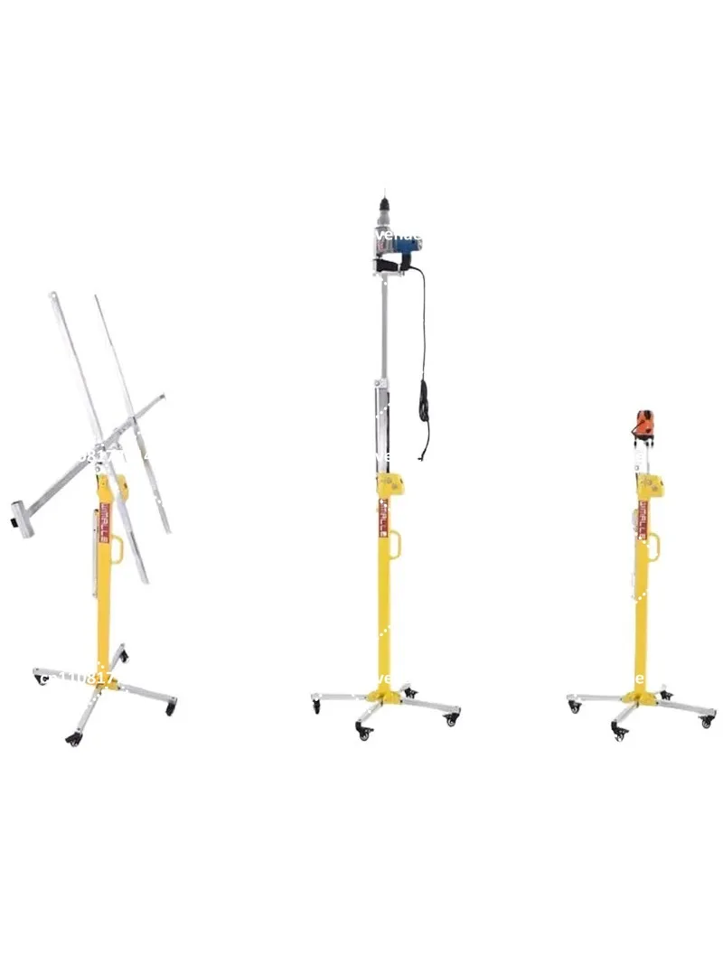 Gypsum Board Lift for Air Conditioner Installation, Ceiling Punching Lift Construction Tool