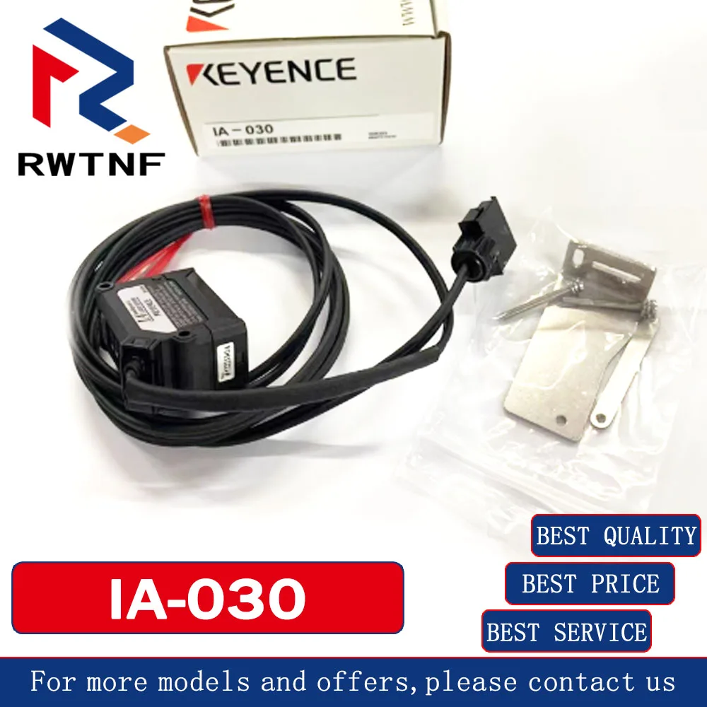 العلامة التجارية الجديدة حقيقية IA-030 KEYENCE CMOS التناظرية استشعار الإزاحة بالليزر 100% الأصلي ، مخزون المستودعات