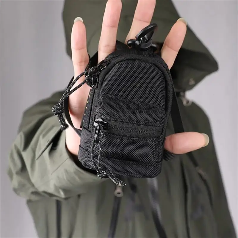 New Mini Pendant Bag Key Headset Card Storage Bag Men Travel Backpack Small Chest Bag Travel Handbag Wallet For Women