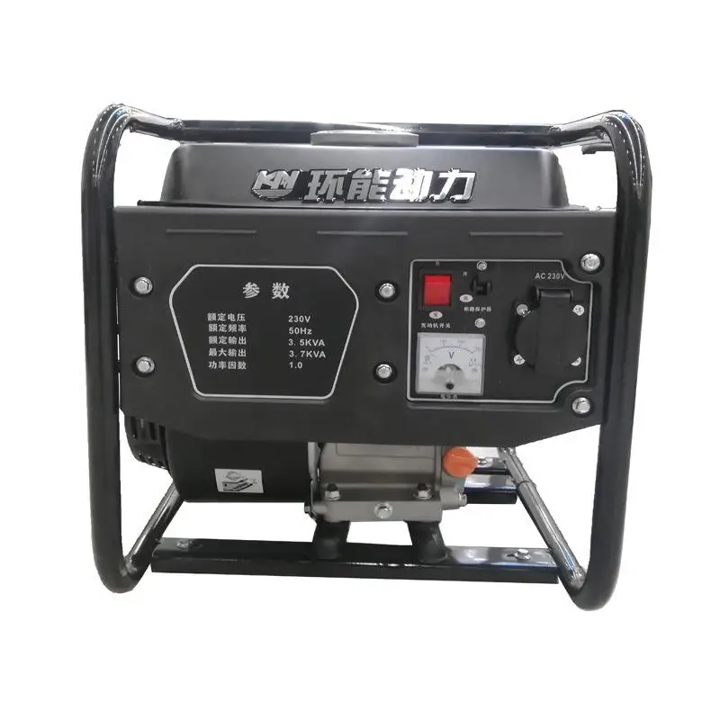เปิดกรอบตัวแปรความถี่เครื่องกำเนิดไฟฟ้า3kw4kw 5kw แบบพกพาเบนซินเครื่องกำเนิดไฟฟ้าไฟฟ้า220V