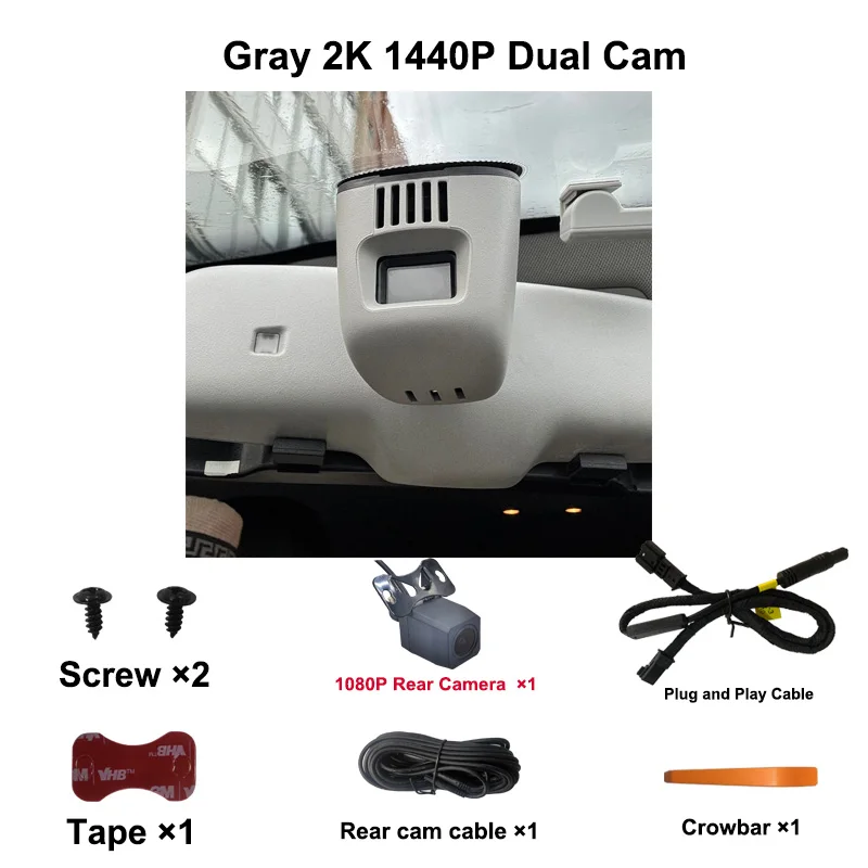 4K 2K Wifi Auto DVR Voor Audi A4 Q5 A6 S6 A7 A5 RS5 S5 Q3 2012 2013 2014 2015 2016 2017 met vochtigheidssensor Dash Cam Achteruitrijcamera