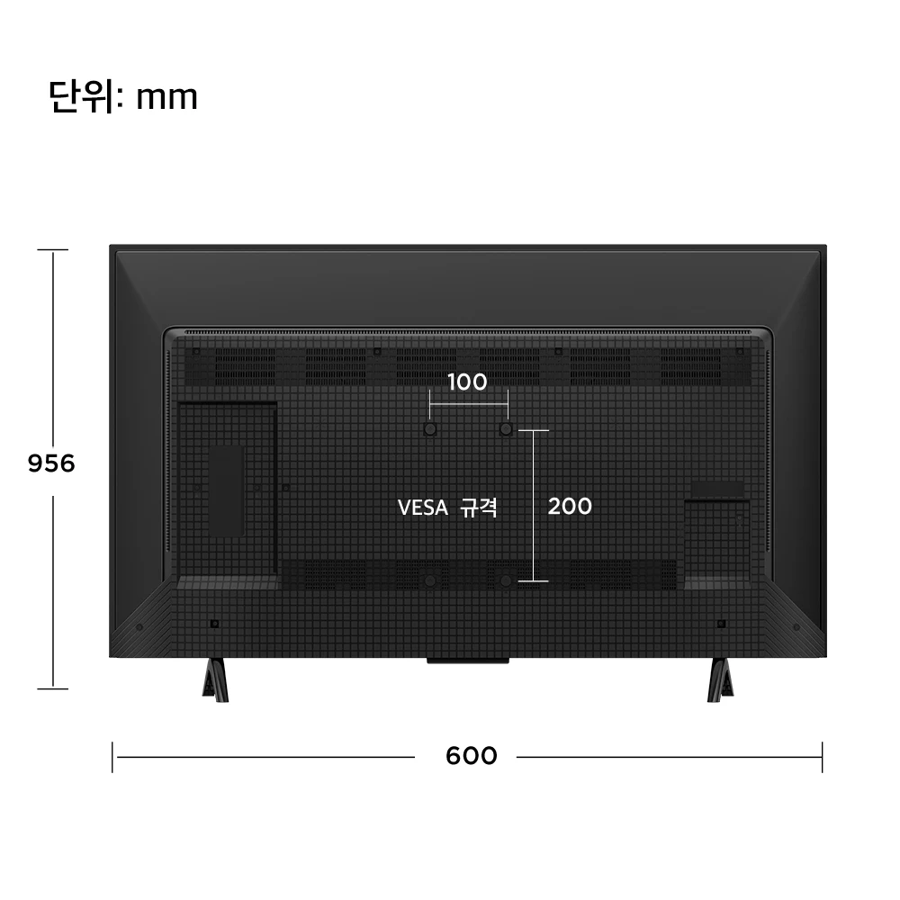 TCL 안드로이드12 4K UHD TV 43P755 109cm · 43인치 · 스탠드형 · 고객직접설치