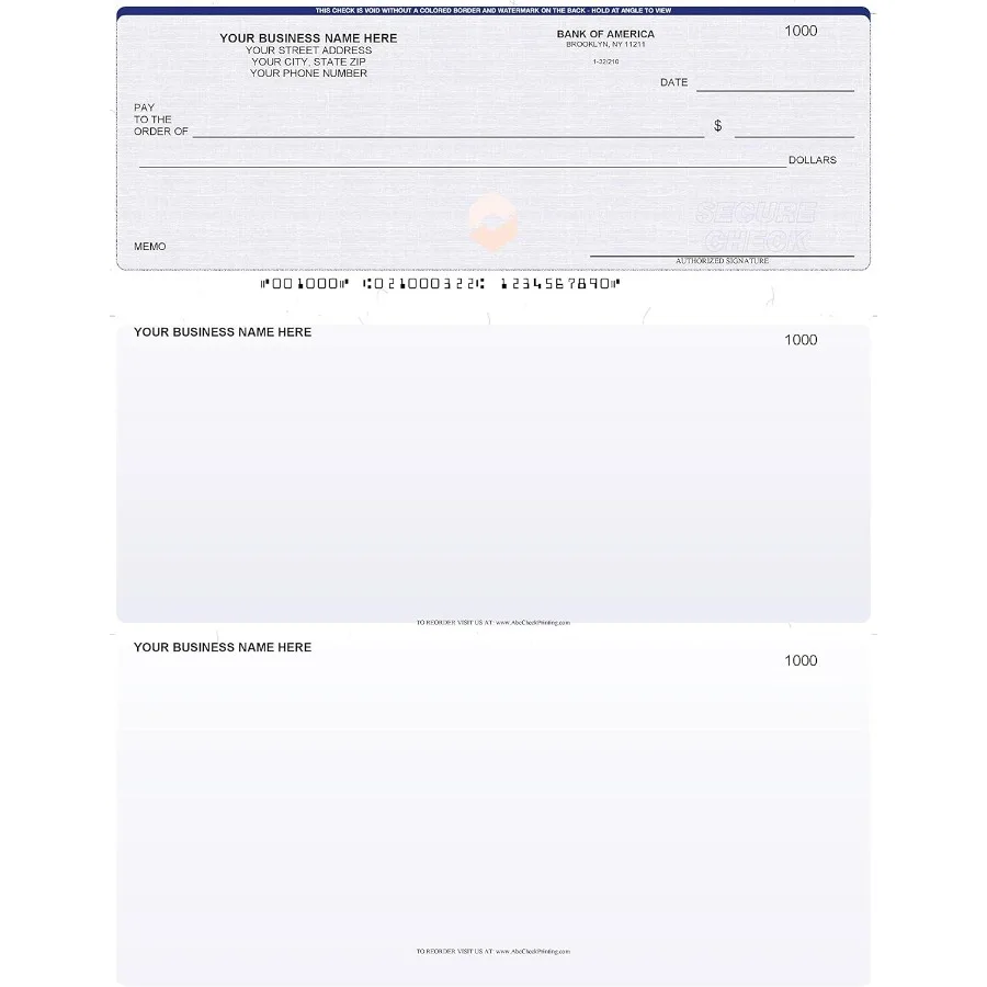 فحص كمبيوتر ABC متوافقة مع فحص الكتب السريعة على أعلى الكتان الأزرق 500 ورقة
