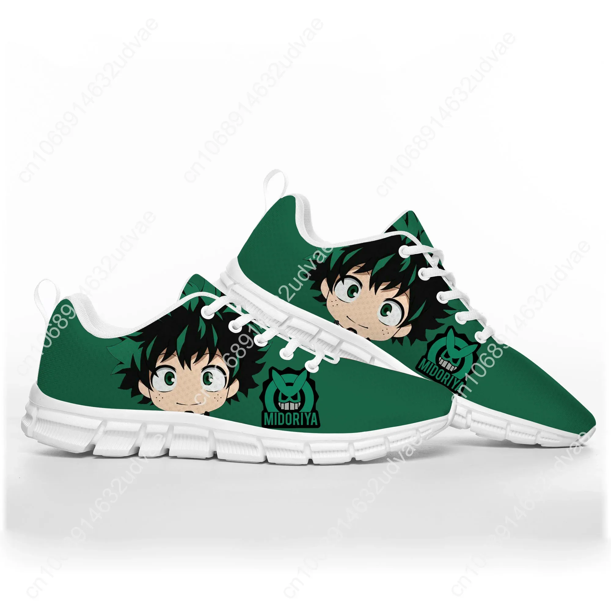 Izuku Midoriya Mijn Held Academia Sportschoenen Heren Dames Tiener Kinderen Kinderen Sneakers Casual Custom Hoge Kwaliteit Paar Schoenen