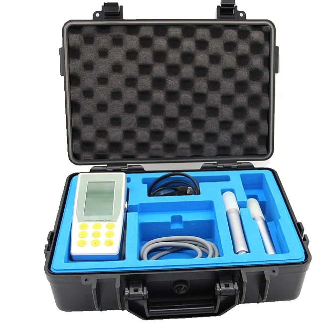 Industry Metal ultrasonic hardness testing instrument digital portable UCI hardness tester HUH-5M