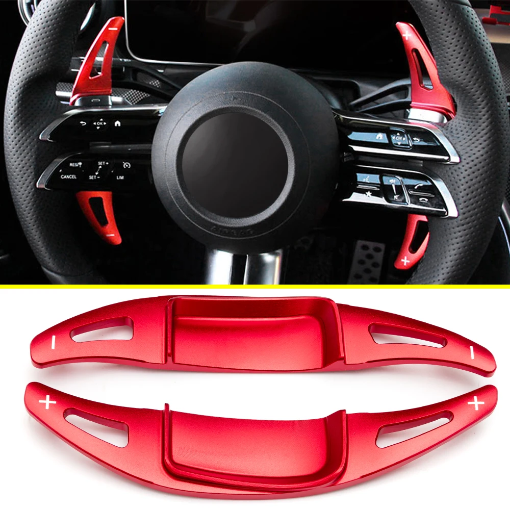 Extensão de Paddle Shifter para Volante Mercedes Benz A B C E S G GLA GLB GLC GLE CLA 200 250 300 350 400 450 Acessórios