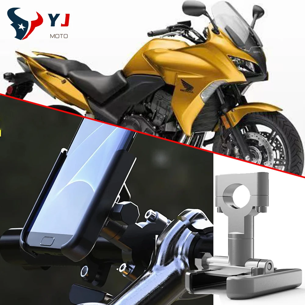 For Honda CBF250 CBF500 CBF600 CBF1000 SA CBF 125 150 250 Motorcycle Accessories Handlebar Mobile Phone Holder GPS Stand Bracket
