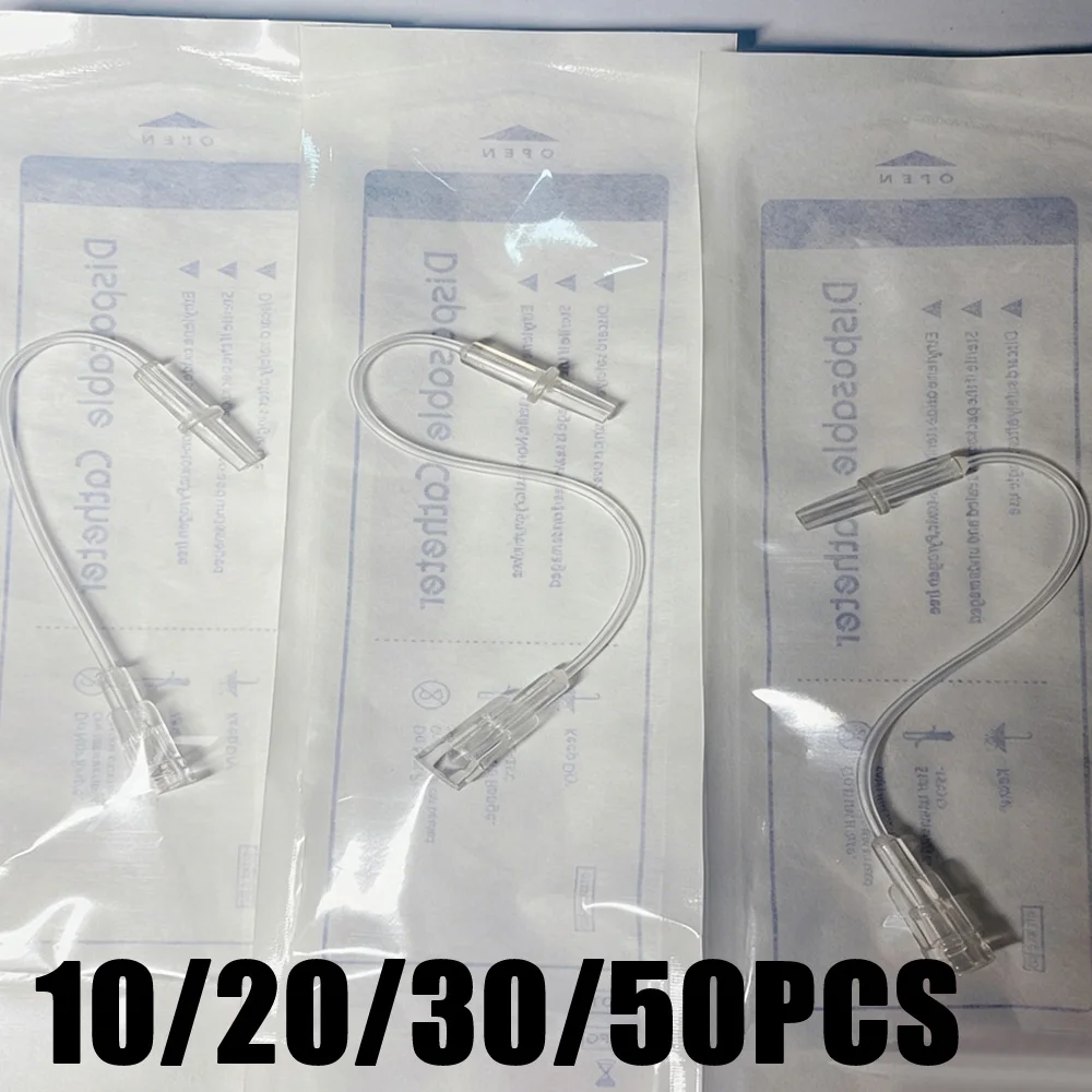 

10-50pcs Disposable Catheter For Mesogun Mesotherapy Injection Water Light Beauty Equipment Consumables Mesotherapy Catheter