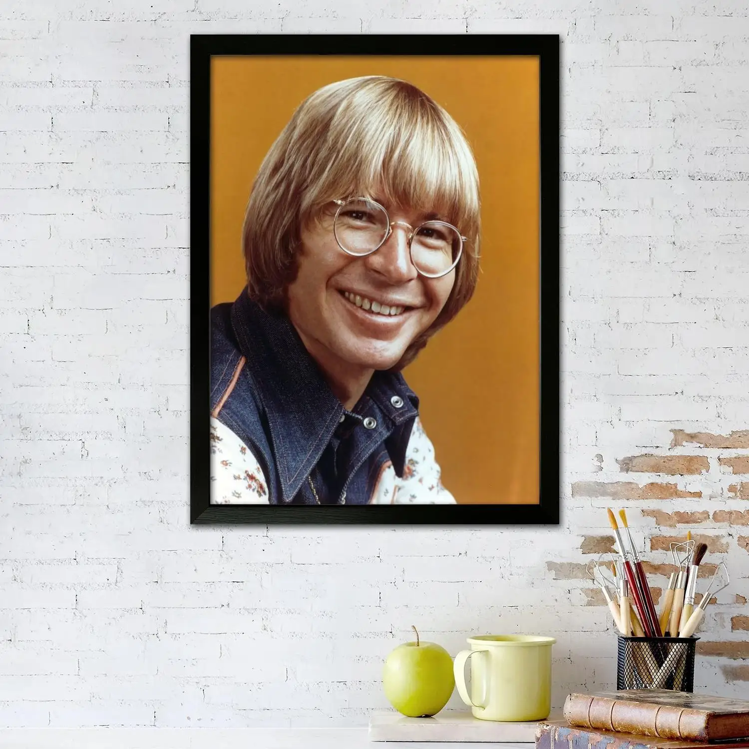 john denver Canvas Art Poster and Wall Art, Picture Print, Modern Family Bedroom Decor,Decorative painting