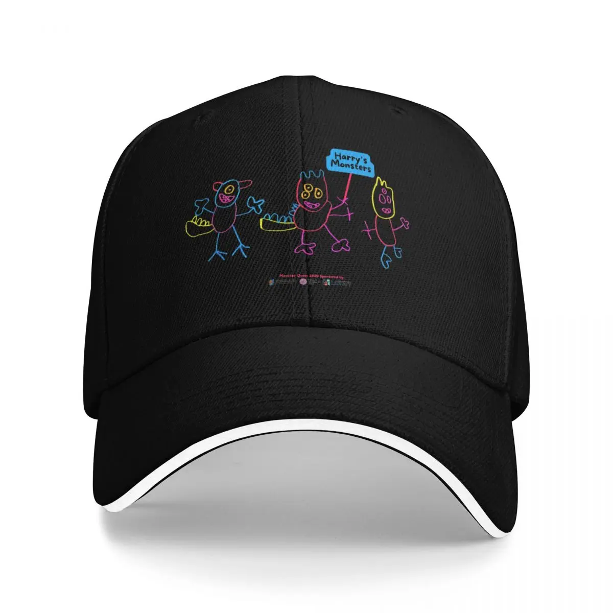 

Harry's Monsters - The Whole Gang Baseball Cap Military Cap Man Cosplay Sunscreen Golf Hat Man For Men Women's
