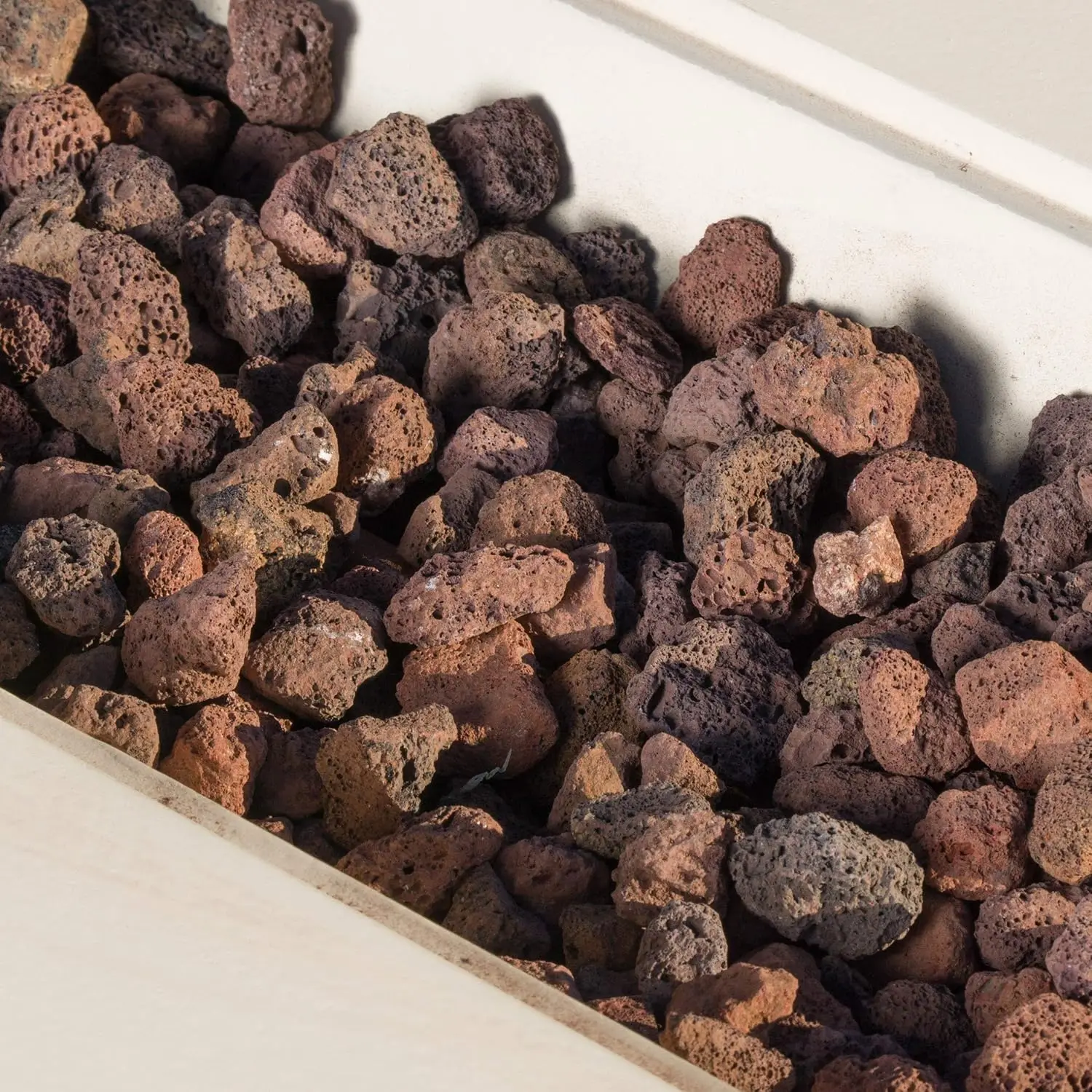 Christopher Knight Home Aidan Outdoor Rectangular Fire Table with Tank Holder, Light Gray