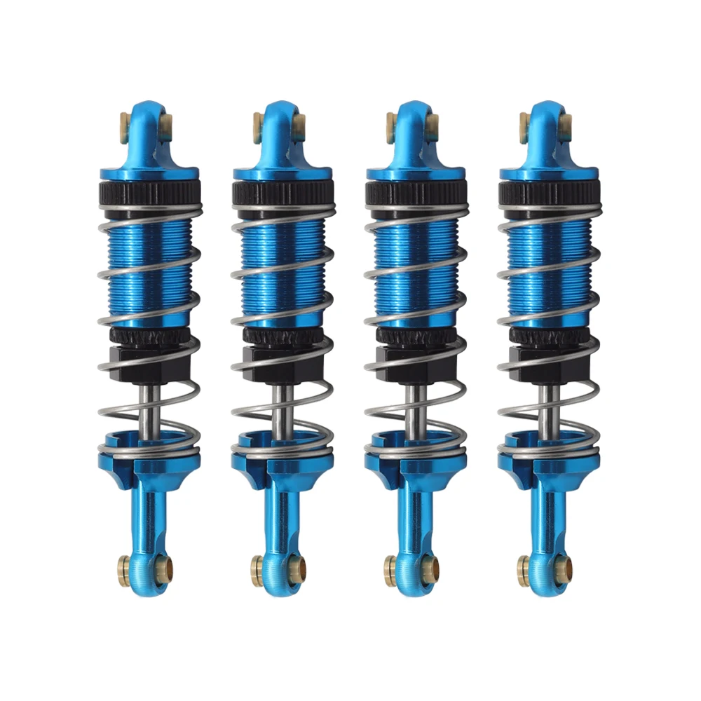 Metal Front and Rear Hydraulic Shock Absorbers Hole to Hole 60MM For MJX Hyper Go 1/14 14301 14302 Rc Car Upgrade Parts