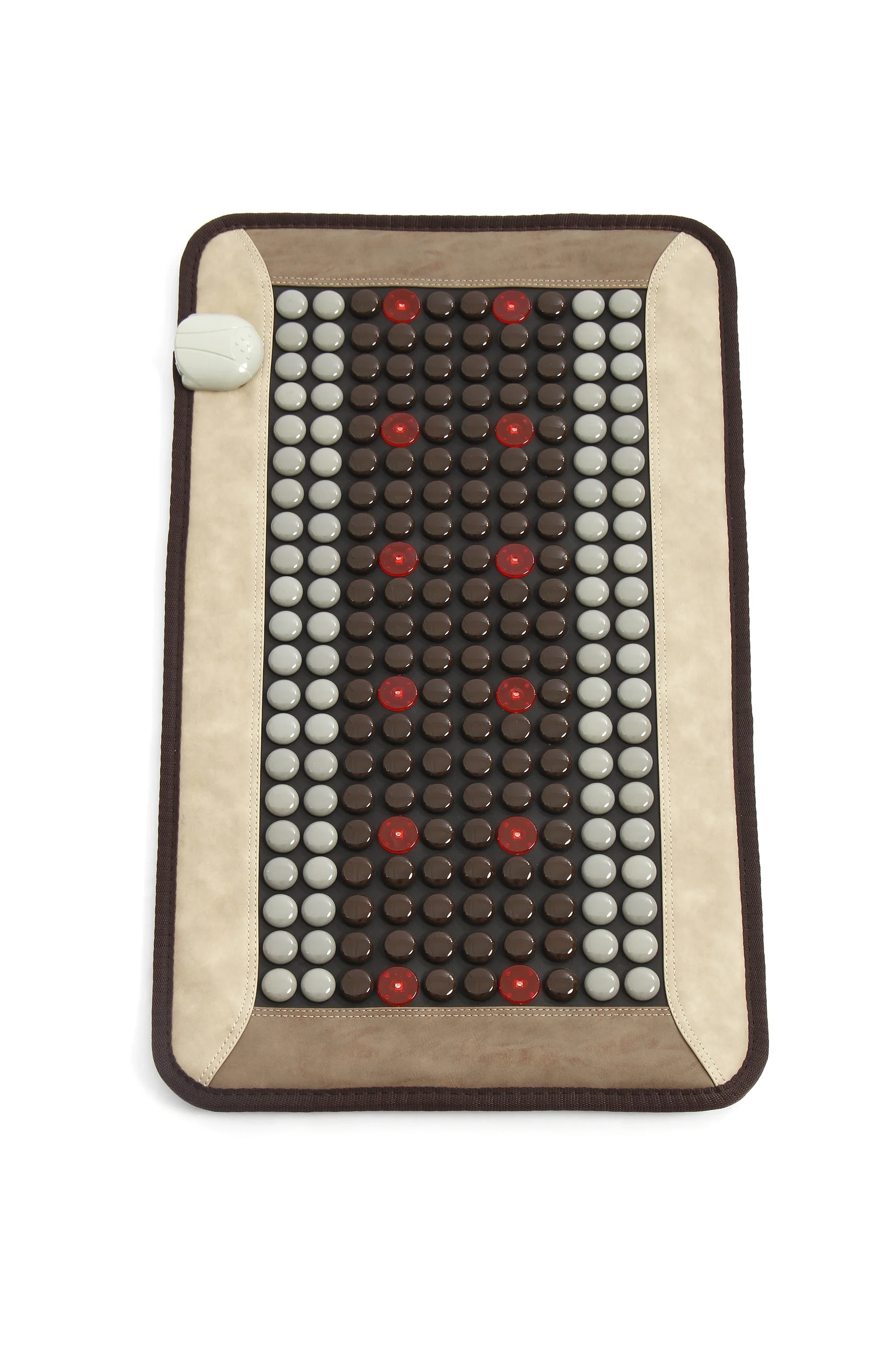 Ceramic Stone Heating Tourmaline Mat Thermal FIR Massage Mattress for Body for Physical Therapy