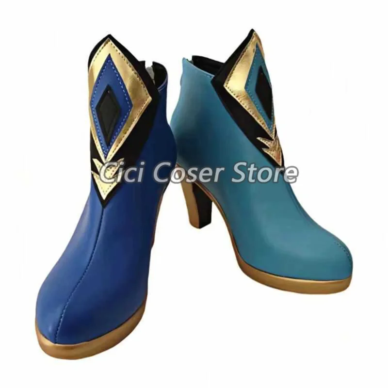 Gioco Honkai Star Rail Scarpe Cosplay Boss Dieci Stonehearts Avventurina of Stratagems Uomini Halloween Party Gioco di ruolo Bootss;3,k8't,