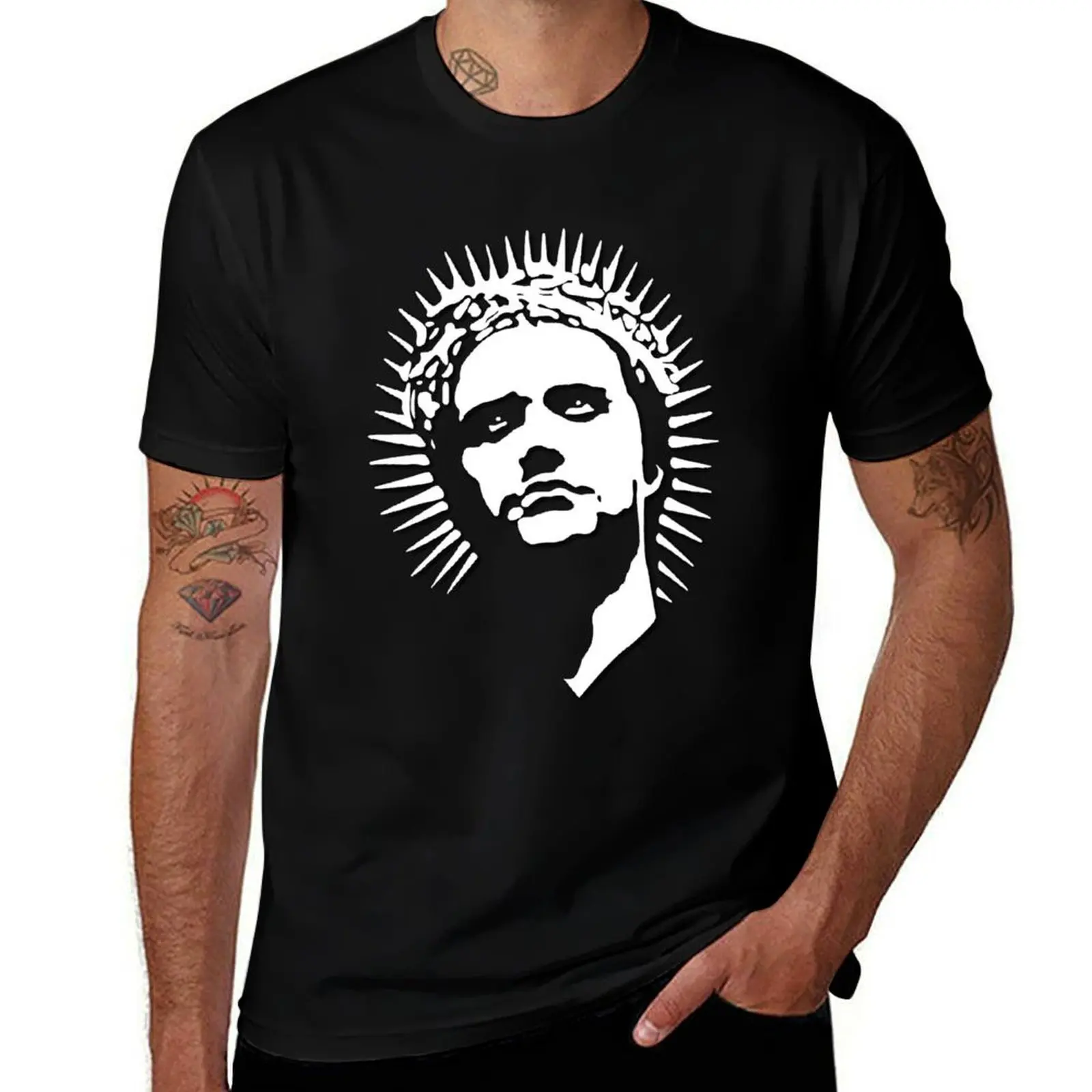 Dark Red rock Gift Idea Faith No More Mike Patton Lord And Savior Gifts T-Shirt man graphic t shirt T-Shirt