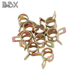 10 Stks/set Veerband Brandstofslang Clips Siliconen Pijp Herbruikbaar Optioneel 6Mm 7Mm 8Mm 9Mm 10Mm 11Mm 12Mm 13Mm 14Mm 15Mm Pijpklem