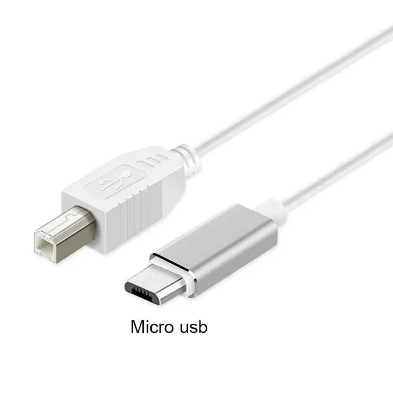 USB B OTG Cable Adapter For Android Samsung Xiaomi To Midi Controller Electronic Music Instrument Printer Cable