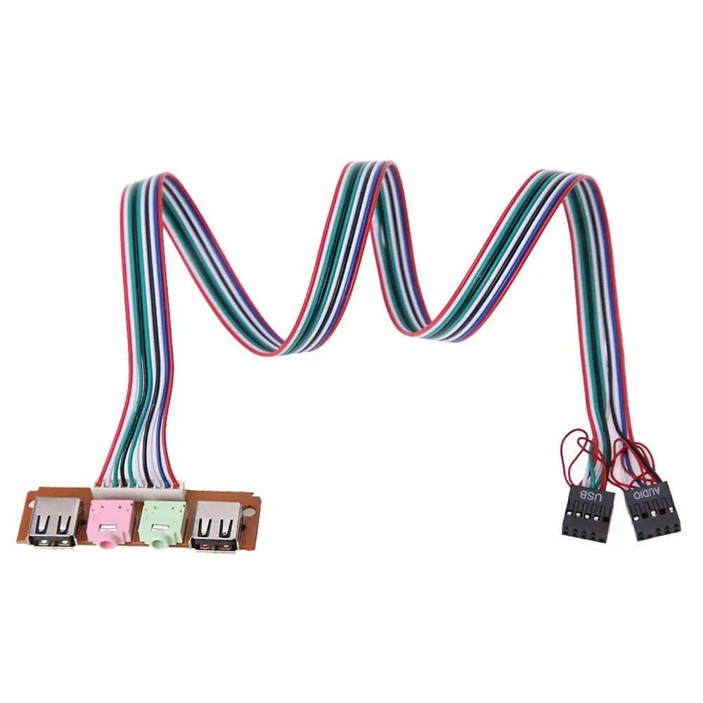 

2 USB-порта, микрофон, кабель для наушников, USB-аудиопорт, карта расширения материнской платы, аудиоразъемы, порт, корпус компьютера, панель, передняя панель